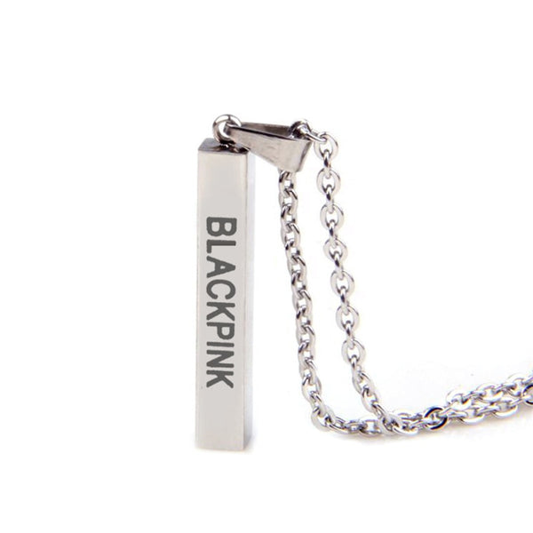 Youpop KPOP Blackpink Album Necklace K-POP K POP Accessories Men Women Female Male Boy Girl Jewelry Pendant Chain BF0112