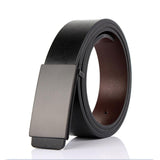 FAJARINA Brand Mens Quality Design PU 2nd Layer Genuine Leather Black Fashion Belts Male Jeans Belt Apparel Accessories for Men