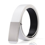 FAJARINA Brand Mens Quality Design PU 2nd Layer Genuine Leather Black Fashion Belts Male Jeans Belt Apparel Accessories for Men