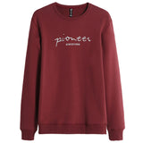 Pioneer Camp new autumn Winter fashion men hoodies casual cotton thicken fleece male pullover tracksuit mens crewneck sweatshirt