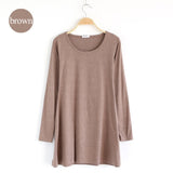 2018 New Fashion Clothes Spring Women Dress Cotton  Autumn Winter Dress Female Long Sleeve Dress O-Neck Woolen Dresses DR276