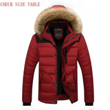 FIT -25 'C Brand Winter Jacket Men 2018 New Parka Coat Men Down Keep Warm Fashion M-4XL 5XL 6XL