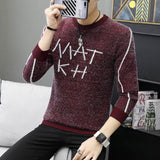 LENSTID 9 Styles 2018 Autumn Winter New Casual Sweater Men Pattern Knitted Pullovers Fashion Slim Fit Christmas Gift Male 6616#