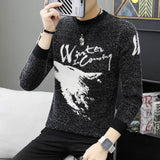 LENSTID 9 Styles 2018 Autumn Winter New Casual Sweater Men Pattern Knitted Pullovers Fashion Slim Fit Christmas Gift Male 6616#