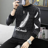 LENSTID 9 Styles 2018 Autumn Winter New Casual Sweater Men Pattern Knitted Pullovers Fashion Slim Fit Christmas Gift Male 6616#