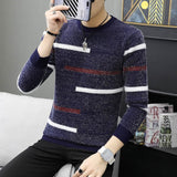LENSTID 9 Styles 2018 Autumn Winter New Casual Sweater Men Pattern Knitted Pullovers Fashion Slim Fit Christmas Gift Male 6616#