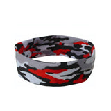 Headband  Women Men Elasticity Rock Camo 1PC Fashion Stretch  Casual Head Band  Sport Sweat Sweatband Yoga Gym Hair Accessories