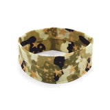 Headband  Women Men Elasticity Rock Camo 1PC Fashion Stretch  Casual Head Band  Sport Sweat Sweatband Yoga Gym Hair Accessories