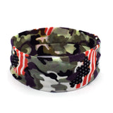 Headband  Women Men Elasticity Rock Camo 1PC Fashion Stretch  Casual Head Band  Sport Sweat Sweatband Yoga Gym Hair Accessories