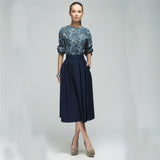 Floral Printed Dress 2018 New Fashion Women Autumn Spring Christmas Casual Elegant Prom Long dresses Fall Party Elegant Vestidos