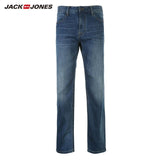 JackJones 2019 Winter New Men's Elastic Cotton Stretch Jeans Pants Loose Fit Denim Trousers Men's Brand Fashion |218132571