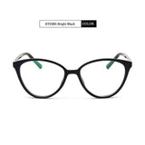 KOTTDO  Fashion Women Cat Eye Eyeglasses Frame Men Optical Glasse Frame Retro Eyeglasses Computer Glasses Transparent glasses