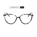 KOTTDO  Fashion Women Cat Eye Eyeglasses Frame Men Optical Glasse Frame Retro Eyeglasses Computer Glasses Transparent glasses